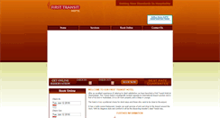 Desktop Screenshot of firsttransithotel.com